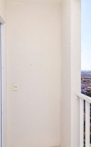 Apartamento à venda com 32m², 2 quartos e sem vagaVaranda do Quarto 1