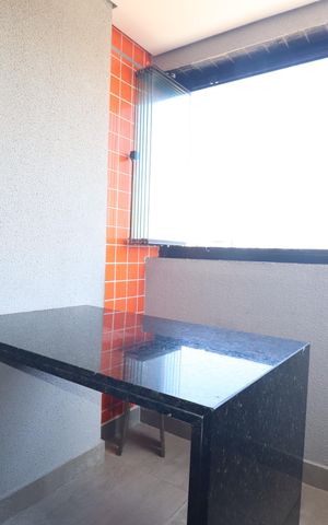 Apartamento para alugar com 40m², 2 quartos e 1 vagaVaranda gourmet