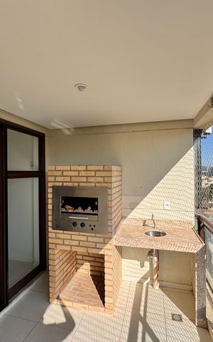 Apartamento à venda com 78m², 3 quartos e 1 vaga Apartamento à venda com 78m², 3 quartos e 1 vagaVaranda