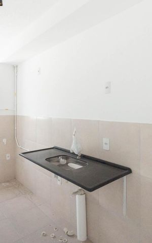 Apartamento à venda com 45m², 2 quartos e 1 vagaCozinha e Área de Serviço