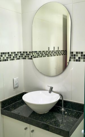 Apartamento para alugar com 130m², 3 quartos e 2 vagas Apartamento para alugar com 130m², 3 quartos e 2 vagasBanheiro da Suíte 2