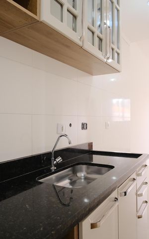 Apartamento para alugar com 55m², 2 quartos e sem vagaCozinha
