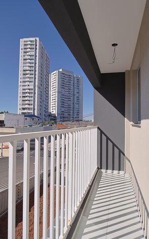 Apartamento para alugar com 53m², 2 quartos e sem vagaVaranda