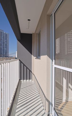 Apartamento para alugar com 53m², 2 quartos e sem vagaVaranda