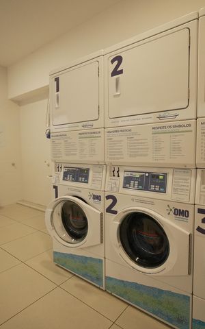 Studio à venda com 36m², 1 quarto e sem vagaLavanderia