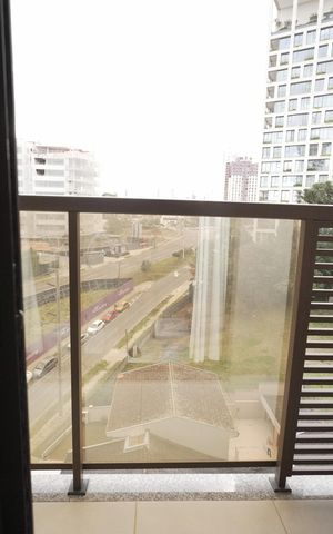 Studio à venda com 36m², 1 quarto e sem vagaVaranda