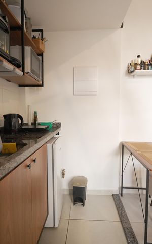 Studio à venda com 36m², 1 quarto e sem vagaCozinha