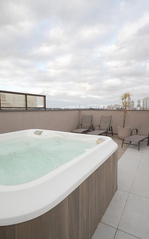 Studio à venda com 36m², 1 quarto e sem vagaHidromassagem