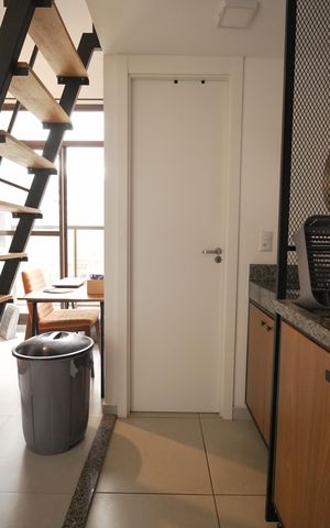 Studio à venda com 36m², 1 quarto e sem vagaCozinha