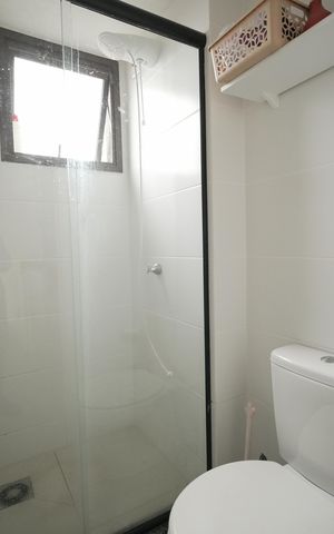 Studio à venda com 36m², 1 quarto e sem vagaBanheiro
