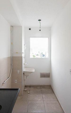 Apartamento à venda com 45m², 2 quartos e 1 vagaCozinha e Área de Serviço