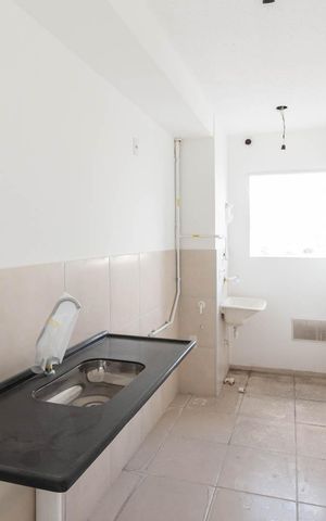 Apartamento à venda com 45m², 2 quartos e 1 vagaCozinha e Área de Serviço