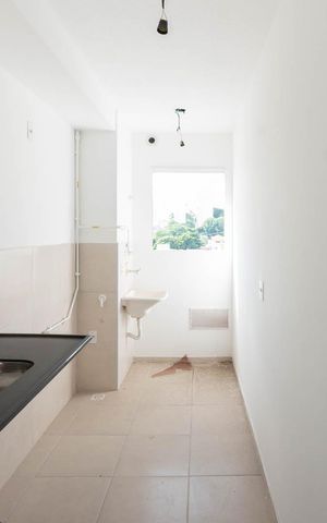 Apartamento à venda com 45m², 2 quartos e 1 vagaCozinha e Área de Serviço