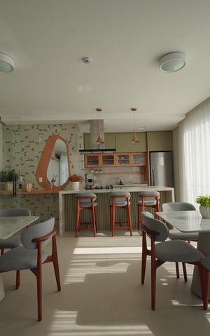 Apartamento para alugar com 40m², 1 quarto e 1 vagaSalão de Festas