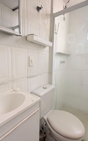 Apartamento para alugar com 56m², 2 quartos e 1 vagaBanheiro Social