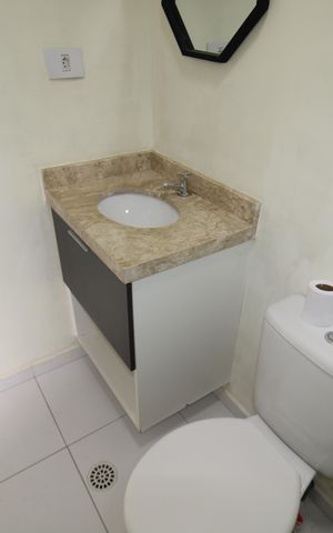 Apartamento para alugar com 25m², 1 quarto e sem vagaBanheiro