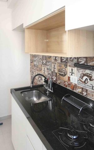 Apartamento para alugar com 28m², 1 quarto e sem vaga Apartamento para alugar com 28m², 1 quarto e sem vagaCozinha