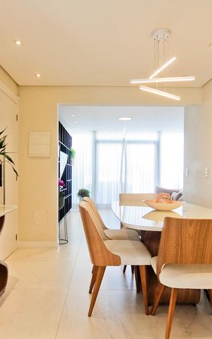 Apartamento à venda com 131m², 3 quartos e 2 vagasSala