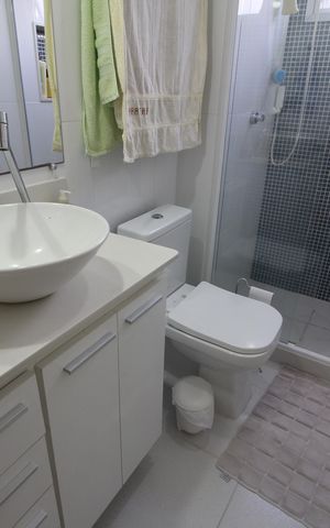 Apartamento à venda com 93m², 3 quartos e 1 vagaBanheiro Social