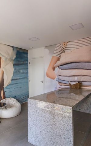 Apartamento à venda com 43m², 1 quarto e 1 vagaLavanderia