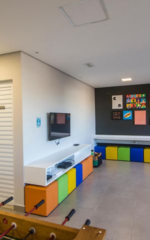 Apartamento à venda com 43m², 1 quarto e 1 vagaSala de Jogos