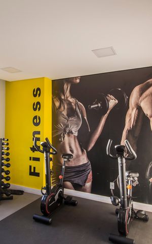 Apartamento à venda com 43m², 1 quarto e 1 vagaAcademia