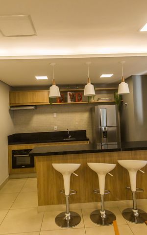 Apartamento à venda com 43m², 1 quarto e 1 vagaÁrea gourmet