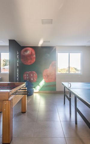 Apartamento à venda com 43m², 1 quarto e 1 vagaSala de Jogos