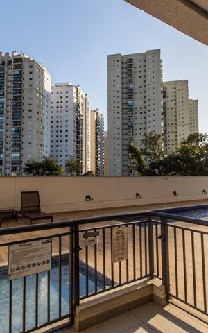 Apartamento à venda com 43m², 1 quarto e 1 vagaPiscina