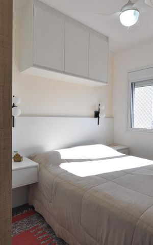 Apartamento à venda com 60m², 2 quartos e 2 vagasQuarto Suíte