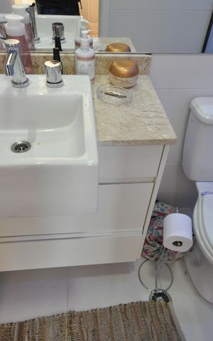 Apartamento à venda com 60m², 2 quartos e 2 vagasBanheiro do Quarto Suíte