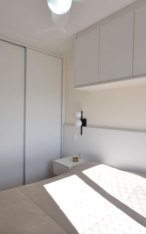 Apartamento à venda com 60m², 2 quartos e 2 vagasQuarto Suíte