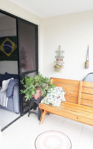 Apartamento à venda com 98m², 3 quartos e 1 vagaVaranda da Sala