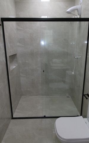 Casa para alugar com 100m², 3 quartos e 3 vagasBanheiro da Suíte