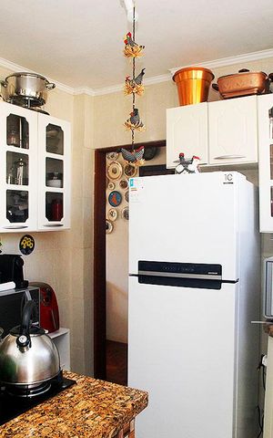 Apartamento à venda com 76m², 3 quartos e 1 vagaCozinha + Área de Serviço