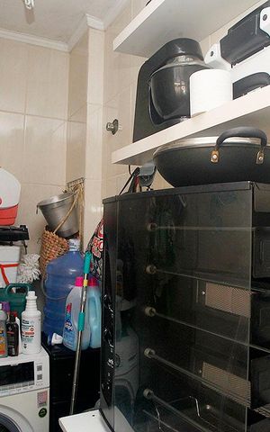 Apartamento à venda com 76m², 3 quartos e 1 vagaCozinha + Área de Serviço