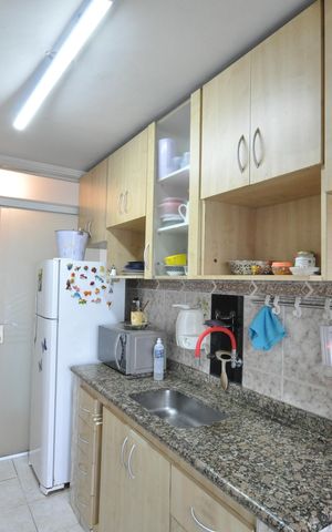 Apartamento à venda com 49m², 2 quartos e 1 vagaCozinha