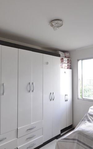 Apartamento à venda com 49m², 2 quartos e 1 vagaQuarto 2