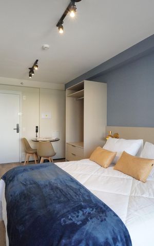 Studio à venda com 32m², 1 quarto e sem vagaStudio