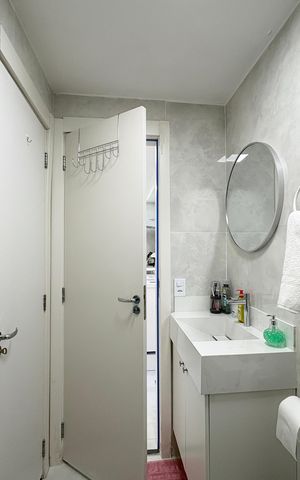 Apartamento à venda com 39m², 2 quartos e sem vaga Apartamento à venda com 39m², 2 quartos e sem vagaBanheiro