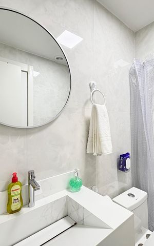 Apartamento à venda com 39m², 2 quartos e sem vaga Apartamento à venda com 39m², 2 quartos e sem vagaBanheiro