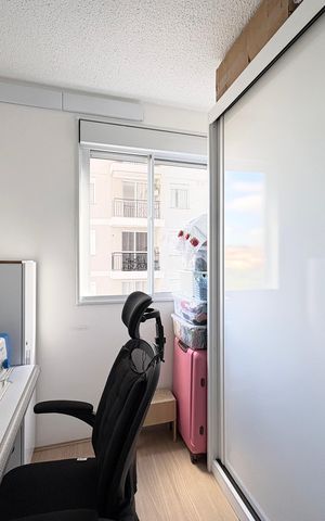 Apartamento à venda com 39m², 2 quartos e sem vaga Apartamento à venda com 39m², 2 quartos e sem vagaQuarto 2