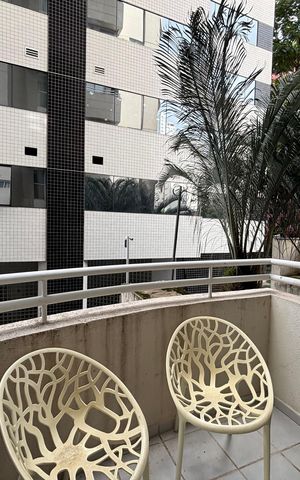 Apartamento para alugar com 56m², 1 quarto e 1 vagaVaranda