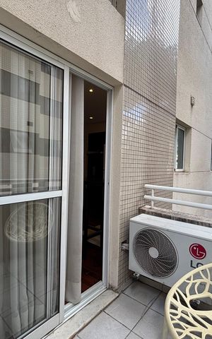 Apartamento para alugar com 56m², 1 quarto e 1 vagaVaranda