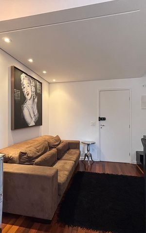 Apartamento para alugar com 56m², 1 quarto e 1 vagaSala/Cozinha