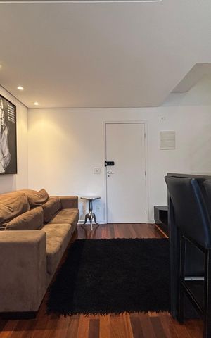 Apartamento para alugar com 56m², 1 quarto e 1 vagaSala/Cozinha
