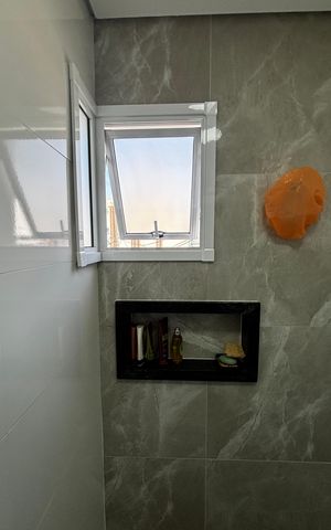 Apartamento para alugar com 61m², 2 quartos e 1 vaga Apartamento para alugar com 61m², 2 quartos e 1 vagaBanheiro da Suíte