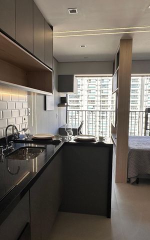 Studio para alugar com 25m², 1 quarto e sem vaga