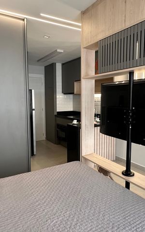 Studio para alugar com 25m², 1 quarto e sem vaga