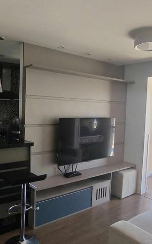 Apartamento à venda com 57m², 2 quartos e 2 vagas Apartamento à venda com 57m², 2 quartos e 2 vagasSala